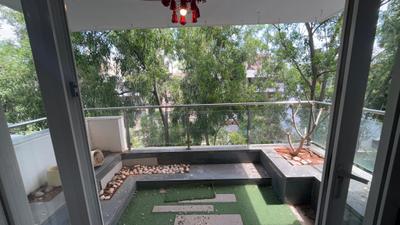 Balcony Image of 1367 Sq.ft 2 BHK Apartment / Flat for rent in Mana Jardin, Junnasandra Bengaluru for Rs. 50000