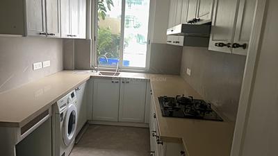 Kitchen Image of 3600 Sq.ft 3 BHK Apartment / Flat for rent in Indiabulls Sky Forest, Parel Mumbai for Rs. 500000