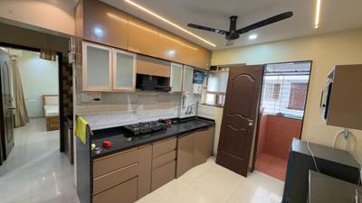 Kitchen Image of 1100 Sq.ft 2 BHK Apartment / Flat for rent in Anandtara La Gloriosa, Wadgaon Sheri Pune for Rs. 48000