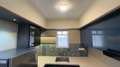 Kitchen Image of 556 Sq.ft 1 BHK Apartment / Flat for rent in Eroor Kochi for Rs. 30000