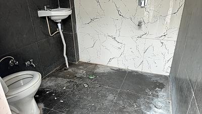 Bathroom Image of 860 Sq.ft 1 RK Builder Floor for rent in Vishnu Puri Colony Indore for Rs. 9000