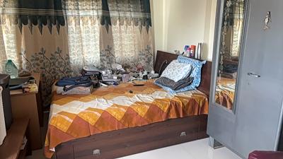 Bedroom Image of 1200 Sq.ft 2 BHK Builder Floor for rent in Kasturi Nagar Bengaluru for Rs. 45000