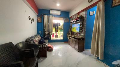 Living Room Image of 600 Sq.ft 1 BHK Apartment / Flat for sale in Ulwe Navi Mumbai for Rs. 5500000