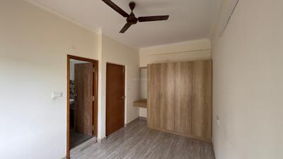 Bedroom Image of 600 Sq.ft 1 BHK Apartment / Flat for rent in Thanisandra Bengaluru for Rs. 20000