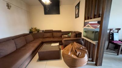 Living Room Image of 1200 Sq.ft 2 BHK Apartment / Flat for rent in Sampigehalli Bengaluru for Rs. 40000