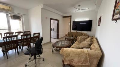 Living Room Image of 1899 Sq.ft 3 BHK Apartment / Flat for rent in Emaar Palm Gardens, Sector 83 Gurgaon for Rs. 45000
