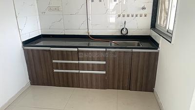 Kitchen Image of 1000 Sq.ft 2 BHK Apartment / Flat for rent in Sukhwani Pacific II, Thergaon Pune for Rs. 29000