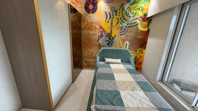 Bedroom Image of 650 Sq.ft 2 BHK Apartment / Flat for sale in Raunak Centrum, Chembur Mumbai for Rs. 15500000
