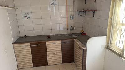 Kitchen Image of 1250 Sq.ft 2 BHK Independent House for rent in Hatkeshwar Ahmedabad for Rs. 15000