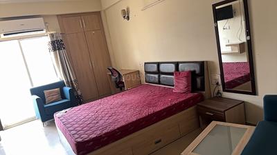 Bedroom Image of 455 Sq.ft 1 RK Apartment / Flat for rent in Supertech Eco Suites by Supertech Limited, Sector 137 Noida for Rs. 19650