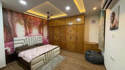 Bedroom Image of 2000 Sq.ft 3 BHK Independent House for rent in Mahalakshmi Nagar Indore for Rs. 60000