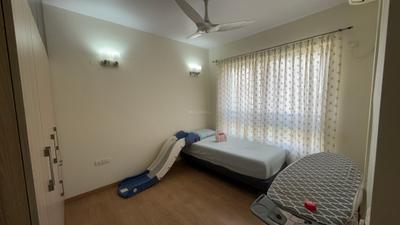 Bedroom Image of 1500 Sq.ft 3 BHK Apartment / Flat for rent in Emaar Palm Gardens, Sector 83 Gurgaon for Rs. 45000