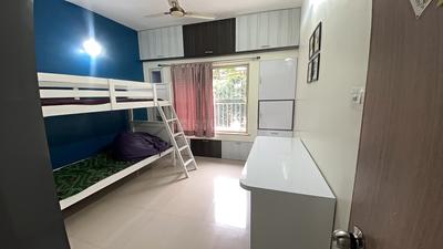 Bedroom Image of 1000 Sq.ft 2 BHK Apartment / Flat for rent in Kumar Primavera B6, Wadgaon Sheri Pune for Rs. 38000