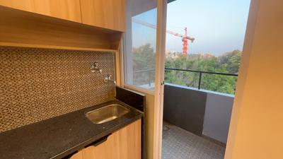 Kitchen Image of 1500 Sq.ft 1 BHK Builder Floor for rent in Scheme No 114 Indore for Rs. 17900
