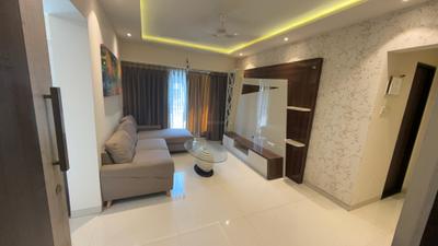Living Room Image of 630 Sq.ft 1 BHK Apartment / Flat for sale in Sudarshan Sky Heights, Thane West Thane for Rs. 6500000