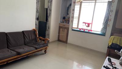 Living Room Image of 550 Sq.ft 1 BHK Apartment / Flat for rent in Triaa Punyavaastu, Charholi Budruk Pune for Rs. 20000