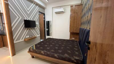 Bedroom Image of 300 Sq.ft 1 RK Builder Floor for rent in Scheme No 94C Indore for Rs. 13000