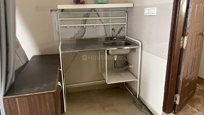 Kitchen Image of 300 Sq.ft 1 RK Independent House for rent in Indira Nagar Bengaluru for Rs. 20000