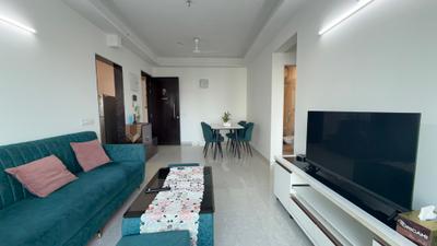 Living Room Image of 1200 Sq.ft 2 BHK Apartment / Flat for sale in L And T Seawoods Residences Phase I, Seawoods Navi Mumbai for Rs. 27500000