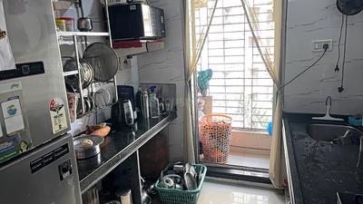 Kitchen Image of 670 Sq.ft 1 BHK Apartment / Flat for sale in Shree Niraj Riveria, Kalyan West Kalyan for Rs. 4421000