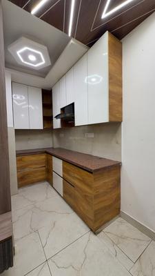 Kitchen Image of 1000 Sq.ft 3 BHK Builder Floor for rent in Razapur Khurd New Delhi for Rs. 18500