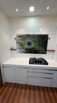 Kitchen Image of 1100 Sq.ft 2 BHK Apartment / Flat for rent in Soham Tropical Lagoon, Kasarvadavali Thane for Rs. 55000