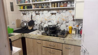 Kitchen Image of 1000 Sq.ft 2 BHK Apartment / Flat for sale in Old Malakpet Hyderabad for Rs. 5300000