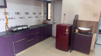 Kitchen Image of 1250 Sq.ft 2 BHK Apartment / Flat for rent in Vastral Ahmedabad for Rs. 20000