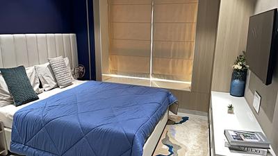 Bedroom Image of 1350 Sq.ft 3 BHK Apartment / Flat for sale in Hubtown Rising City, Ramabai Ambedkar Nagar Mumbai for Rs. 27000000