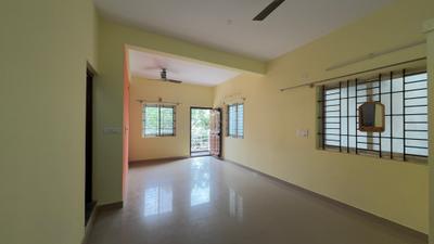 Living Room Image of 950 Sq.ft 1 BHK Apartment / Flat for rent in Jakkur Bengaluru for Rs. 15000