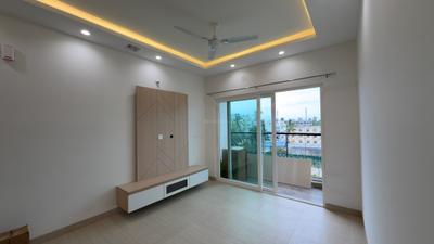 Living Room Image of 1280 Sq.ft 2 BHK Apartment / Flat for rent in Vario Homes, Hebbal Bengaluru for Rs. 52000