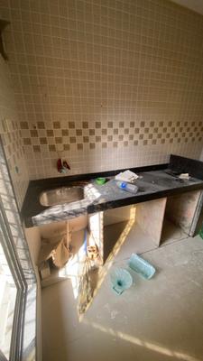 Kitchen Image of 920 Sq.ft 2 BHK Apartment / Flat for rent in Dwisha Developers Dwisha Height, Taloja Navi Mumbai for Rs. 18000
