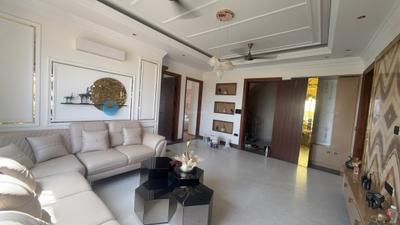 Living Room Image of 1050 Sq.ft 3 BHK Builder Floor for sale in BPTP Green Oaks Boulevard, Sector 70A Gurgaon for Rs. 18400000