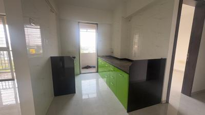 Kitchen Image of 1205 Sq.ft 2 BHK Apartment / Flat for rent in Shreeji Sky View, Renuka Nagar Nashik for Rs. 19000