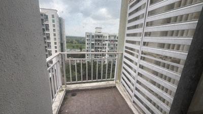 Balcony Image of 850 Sq.ft 2 BHK Apartment / Flat for sale in Majestique Manhattan, Wagholi Pune for Rs. 5200000