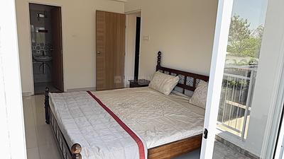 Bedroom Image of 900 Sq.ft 2 BHK Apartment / Flat for sale in Kumar Palmcrest A4 Building, Kondhwa Budruk Pune for Rs. 5500000