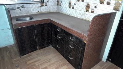 Kitchen Image of 550 Sq.ft 1 BHK Apartment / Flat for sale in Kondhwa Pune for Rs. 1800000