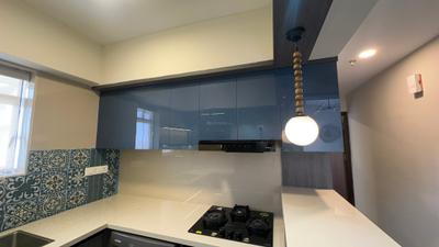 Kitchen Image of 552 Sq.ft 1 BHK Apartment / Flat for rent in Eroor Kochi for Rs. 35000