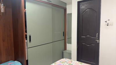Bedroom Image of 950 Sq.ft 2 BHK Apartment / Flat for sale in Space Shrushti Homes, Charholi Budruk Pune for Rs. 6500000