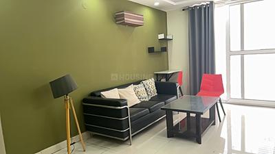 Living Room Image of 1000 Sq.ft 1 BHK Builder Floor for rent in Sector 46 Gurgaon for Rs. 35000