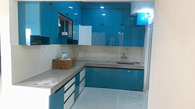 Kitchen Image of 1400 Sq.ft 3 BHK Apartment / Flat for rent in Rohit Grand, Guramba Lucknow for Rs. 21000