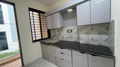 Kitchen Image of 650 Sq.ft 1 BHK Apartment / Flat for rent in Mahalakshmi Nagar Indore for Rs. 19000