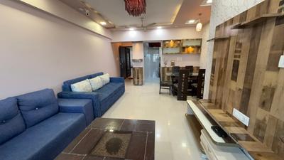 Living Room Image of 1000 Sq.ft 2 BHK Apartment / Flat for rent in Hiranandani Estate Thane for Rs. 40000