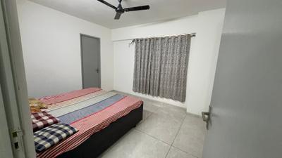 Bedroom Image of 2188 Sq.ft 3 BHK Apartment / Flat for rent in Vinayak Sapphire, Sargasan Gandhinagar for Rs. 25000