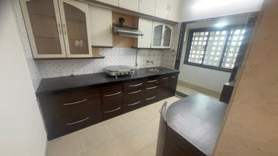 Kitchen Image of 1150 Sq.ft 3 BHK Apartment / Flat for rent in Shivalaya Tower, Borivali East Mumbai for Rs. 80000