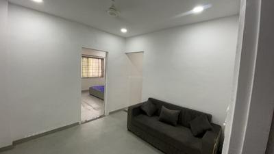 Living Room Image of 600 Sq.ft 1 BHK Apartment / Flat for rent in Mahalakshmi Nagar Indore for Rs. 20000