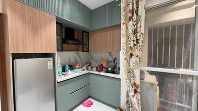 Kitchen Image of 500 Sq.ft 1 BHK Apartment / Flat for rent in Maruthi Sevanagar Bengaluru for Rs. 40000