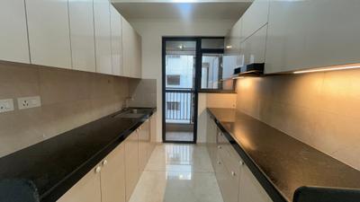 Kitchen Image of 1500 Sq.ft 3 BHK Apartment / Flat for rent in Godrej Urban Park, Powai Mumbai for Rs. 110000