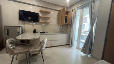 Kitchen Image of 550 Sq.ft 1 RK Apartment / Flat for rent in Scheme No 94C Indore for Rs. 19000