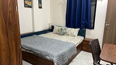 Bedroom Image of 700 Sq.ft 1 BHK Apartment / Flat for rent in Mahalakshmi Nagar Indore for Rs. 18010
